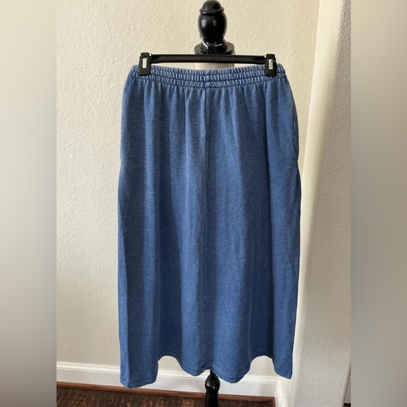 FP Movement Starting Line Midi Skirt- Stone Blue - Picture 3 of 8